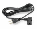 CablesOnline 10ft Right-Angle AC Power Cord Cable with 3-Conductor PC Power Connector (PC-310R)