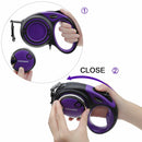 Purple Dogness Smart Retractable Leash Boxed Set