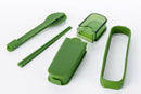 Forest Green Beanto Cutlery Set On-The-Go