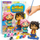 Paint Your Own Anime Figurines Painting Kit