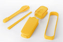 Sunshine Yellow Beanto Cutlery Set On-The-Go