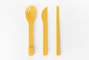 Sunshine Yellow Beanto Cutlery Set On-The-Go