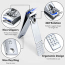 Nail Clippers Set Fingernail and Toenail Cutters
