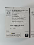 2 High Bay Fixture Mount 360 Degree PIR Occupancy, Hard-Wired Motion Sensors