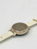 Garmin Lily 2 Classic GPS Smartwatch (Lunar Gold, Bone Silicone Band)