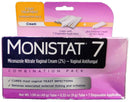 Monistat 7-Day Yeast Infection Treatment  + External Itch Relief Cream EXP 04/26