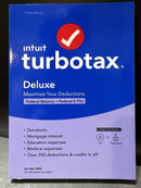 TurboTax DELUXE 2020 Federal Return Efile Windows /Mac CD / Download -No State
