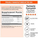 NatureWise Turmeric Curcumin 2250mg, 360 Caps - Exp. 3/28 - 2 Pack