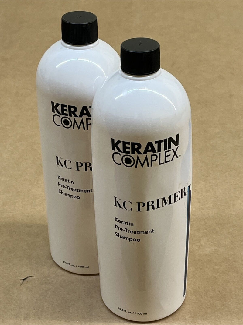 Keratin Complex KC Primer Pre-Treatment Shampoo 33.8 Oz 2 Bottles