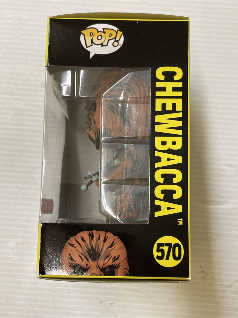 Funko Star Wars Chewbacca Bobble Head Vinyl Figure w/ Pop Protector, 570