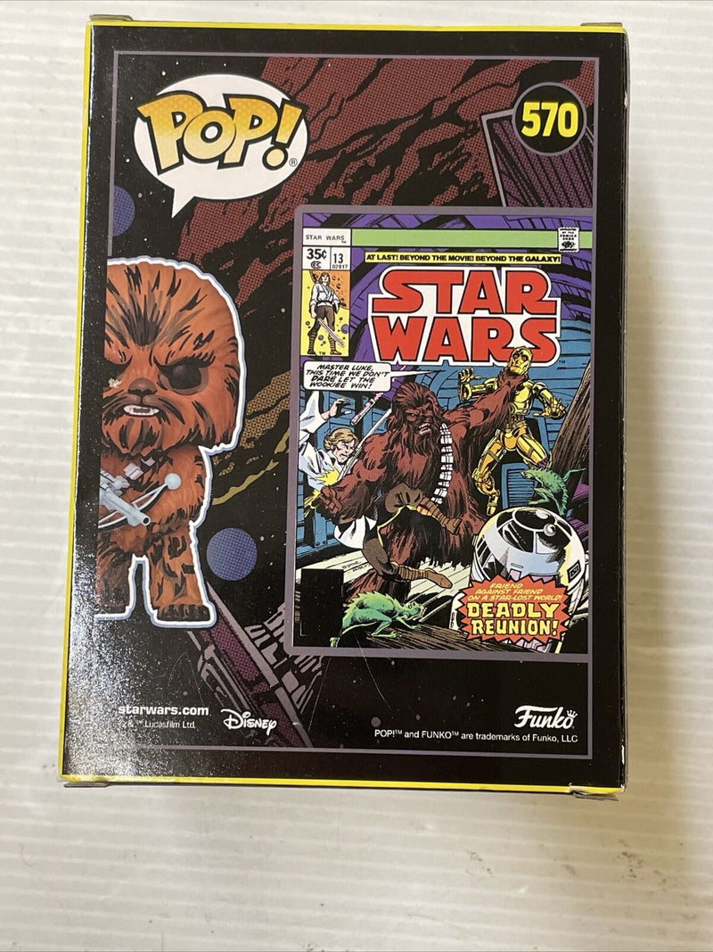 Funko Star Wars Chewbacca Bobble Head Vinyl Figure w/ Pop Protector, 570