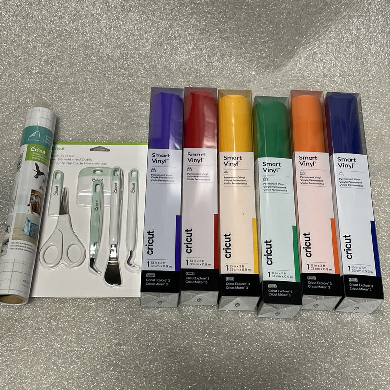 Cricut Smart Vinyl Transfer Tape Took Set Bundle